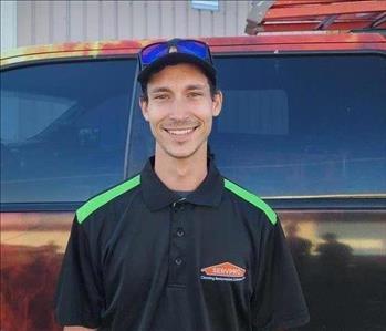 Jacob Thomas, team member at SERVPRO of South Shasta County