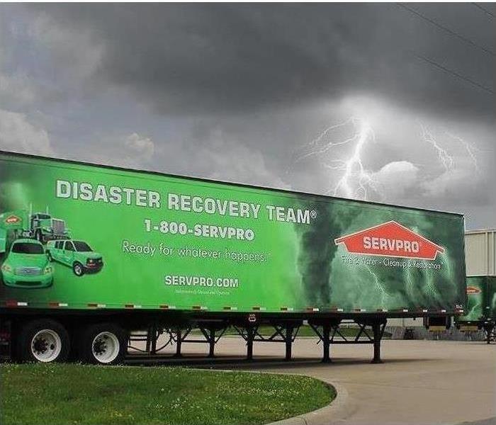 Disaster Recovery - image of SERVPRO semi