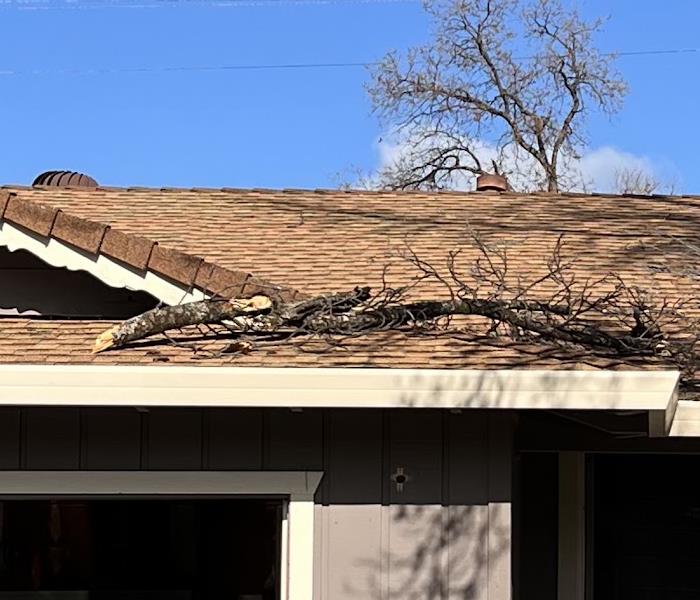 Heavy winds and rains cause damage to homes in North California